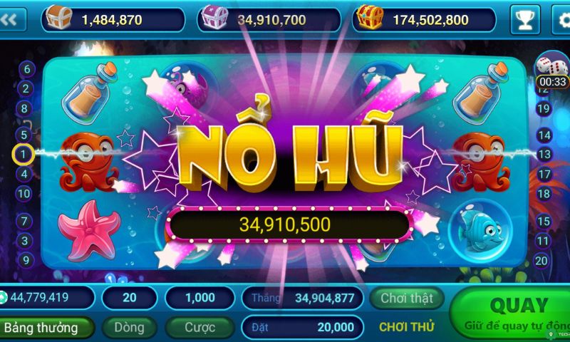 Giao diện Nổ Hũ F8bet dễ hiểu bắt mắt